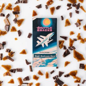 Shuttle Snacks Dark Chocolate | Shuttle Snacks Mushroom Chocolate Bar